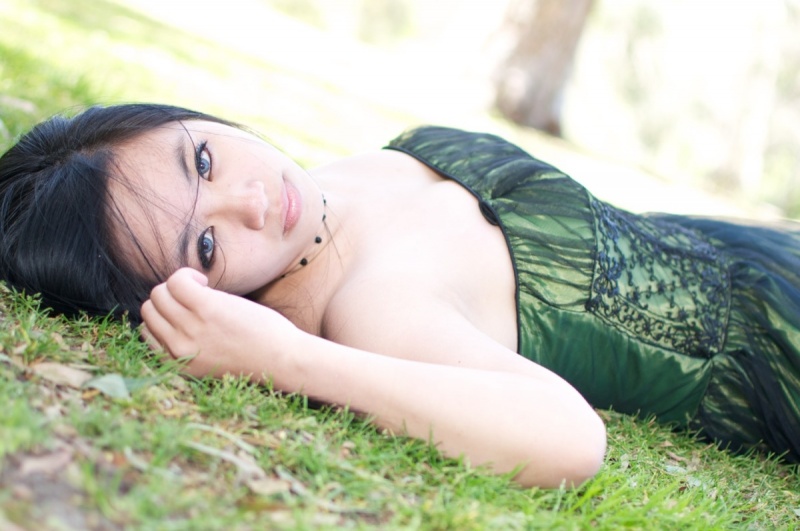 Female model photo shoot of Jesi Dang