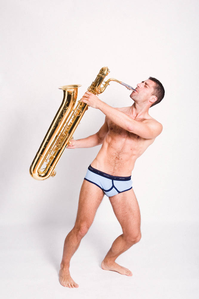 Male model photo shoot of Nick Sax by meatzine