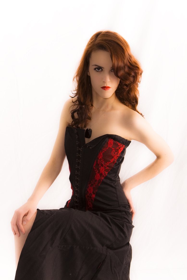 Female model photo shoot of Lilithia_Dark by Darkstone Photography in gatineau