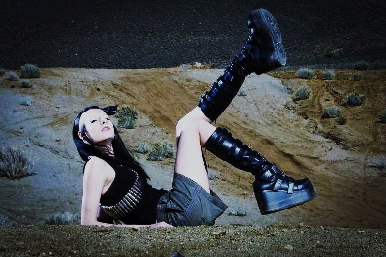 Female model photo shoot of Chemical Cabaret in Sandpits, Gardnerville Ranchos