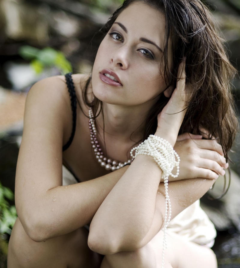 Female model photo shoot of Undercolor and Nina Jade by Tina Pelech