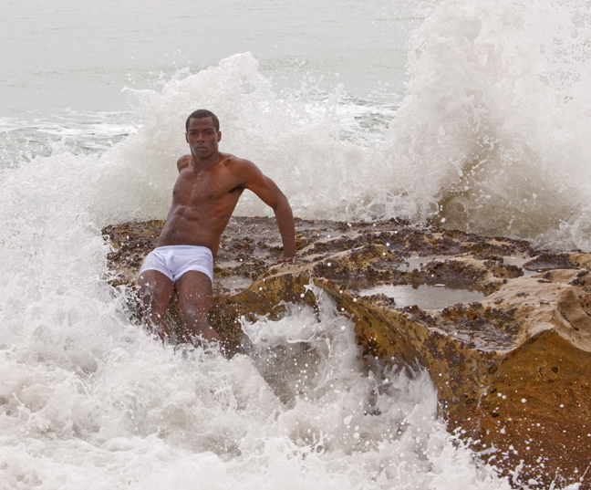 Male model photo shoot of Jay W Photos and Davon  Smith in Miami Beach, FL