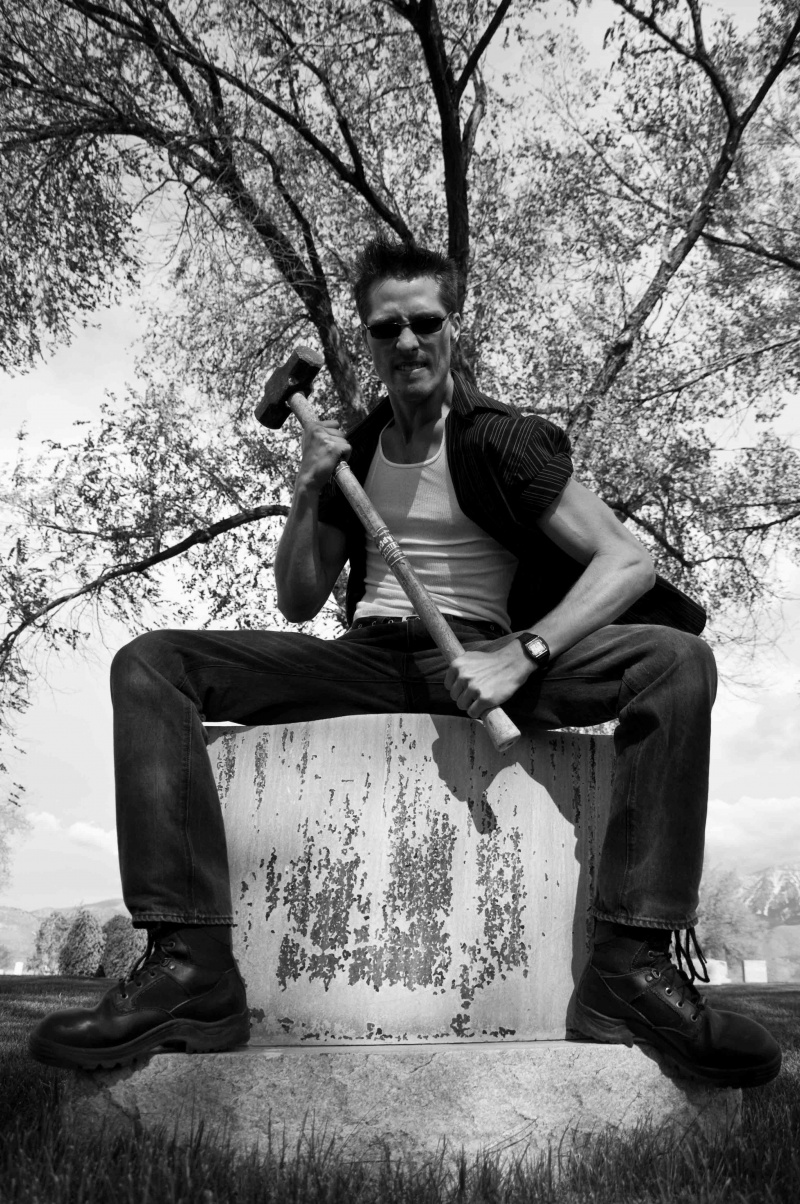 Male model photo shoot of MistyCreekPhotography and Z Rhett Akers in Goshen, Utah, USA
