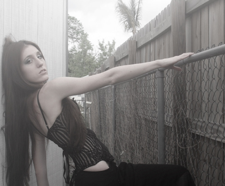 Female model photo shoot of EdenEssence Photography and Most Ghost in Fort Myers, Florida.
