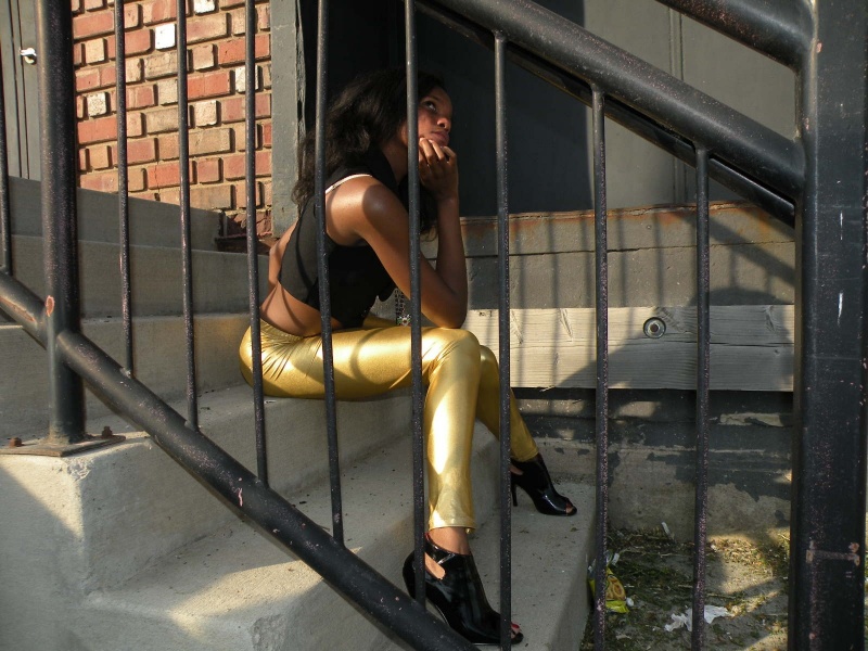 Female model photo shoot of I AM Morning Capricorn by TC IMAGES in Downtown Cleveland