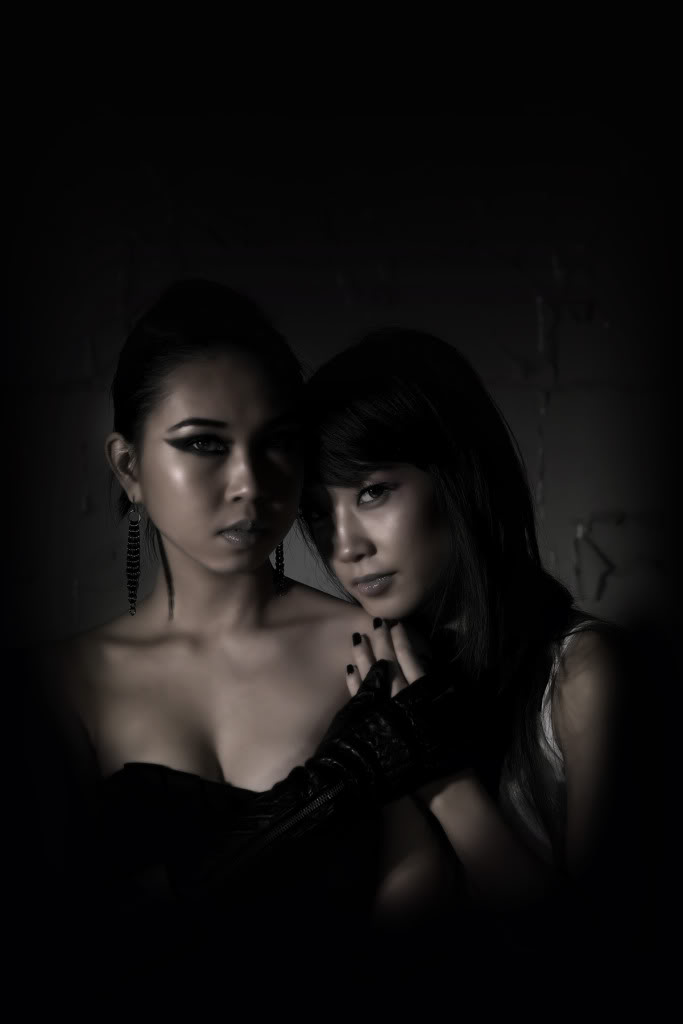 Male and Female model photo shoot of Right Now Photography, Christine Quin and Francine C, makeup by Christine Quach