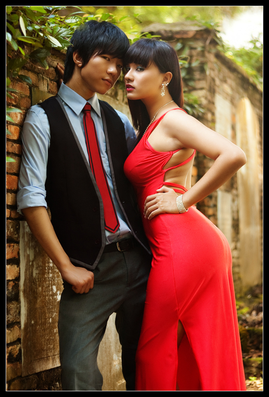 Male and Female model photo shoot of Kevin woo and kimberlymeagan
