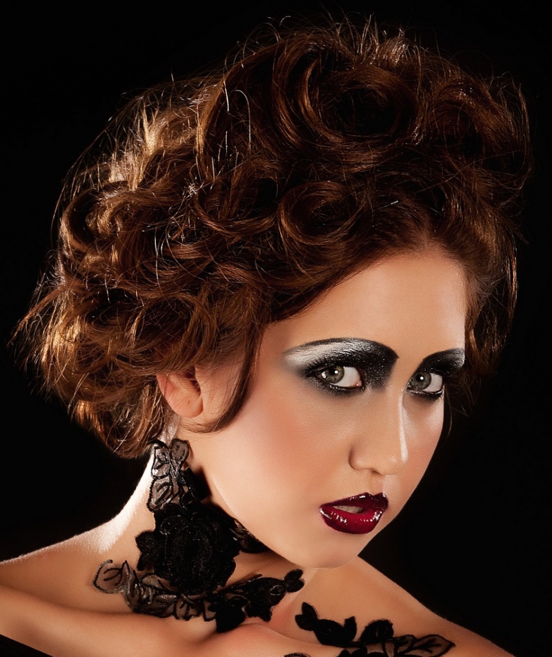 Female model photo shoot of Hair by Desiree, makeup by Desiree Cooper