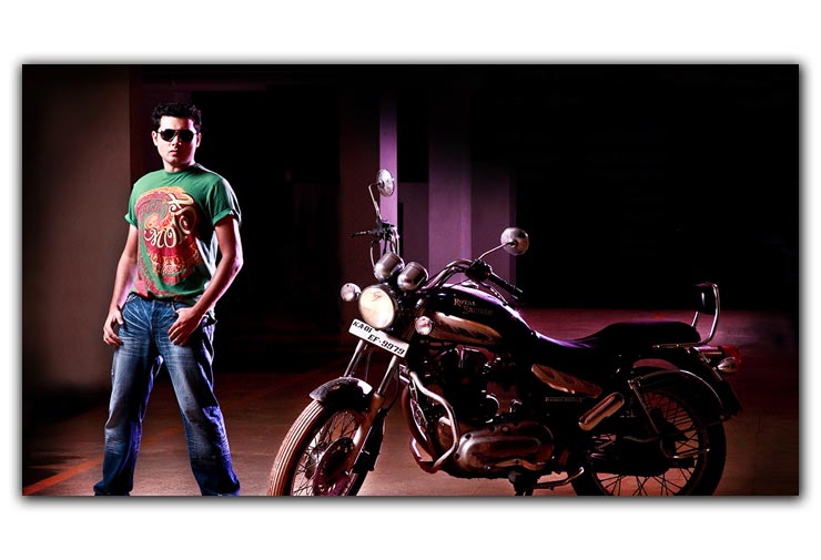 Male model photo shoot of Manas- Covershot Images in Bangalore