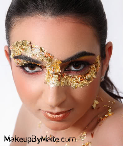 Female model photo shoot of Makeup By Maite