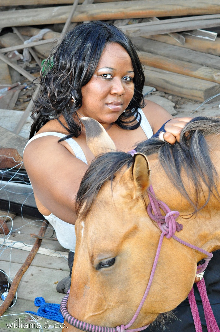 Female model photo shoot of Sharonia Ellerbe by Deontrai Williams in Beulaville, NC