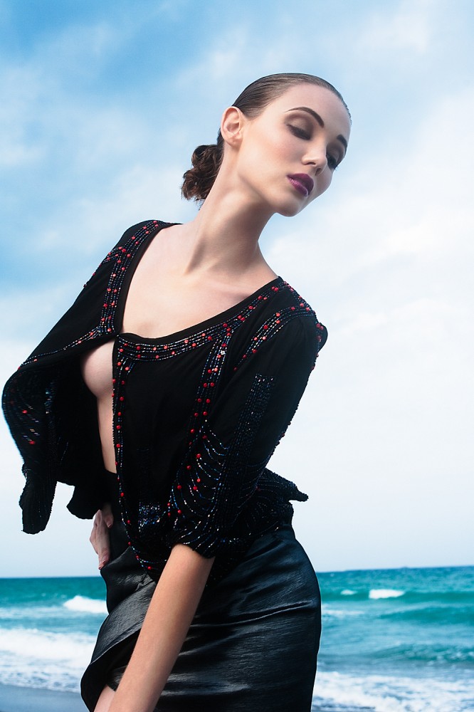 Female model photo shoot of Rachael West in Miami