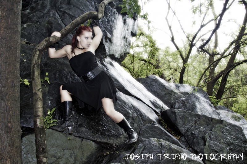 Female model photo shoot of Lisa Kap by Tri-Angle Productions in Pelham Bay Park Bronx,NY