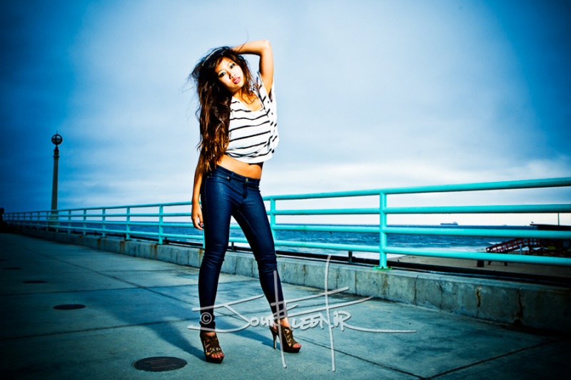 Male and Female model photo shoot of Fleenor Photography and Alissa Q in Manhattan Beach, CA