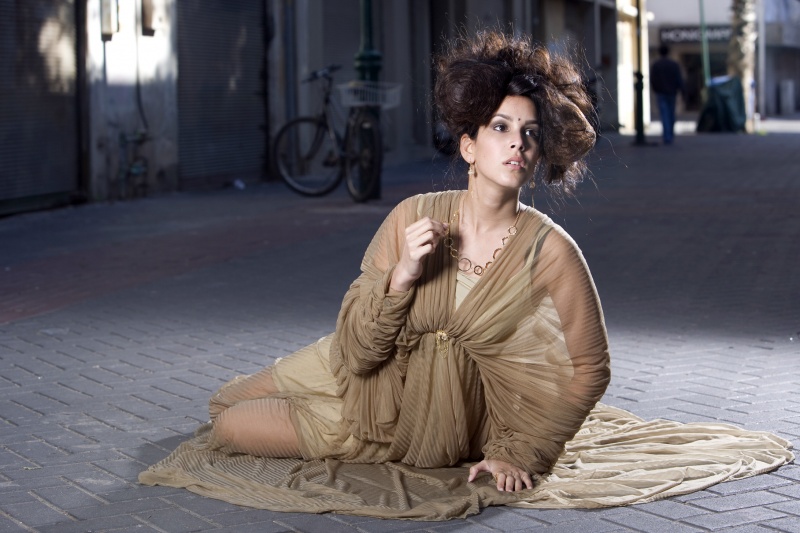 Female model photo shoot of TalProMakeUp in Tel Aviv