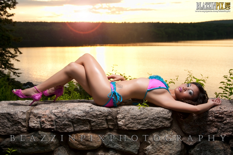Female model photo shoot of Leen V by Blazzin Pix in Granby, MA, makeup by LaY The Makeup ARTIST
