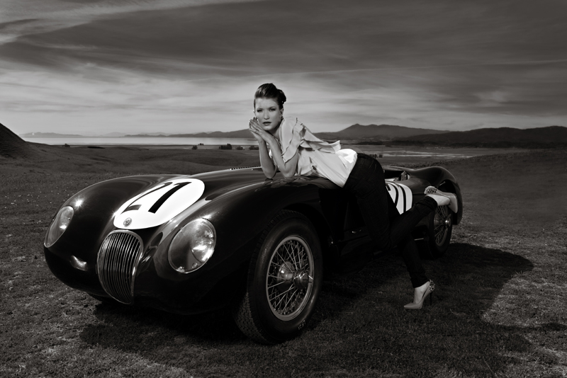 Male and Female model photo shoot of DTP and Maxime Kumler in Infineon Raceway!