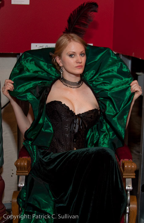 Female model photo shoot of Cloakmaker and Harley Quinn in CRMI Waltham MA