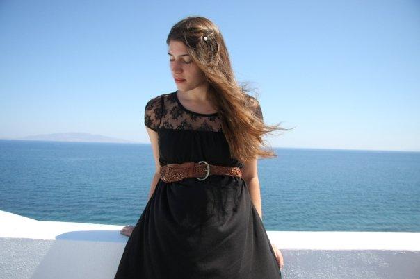 Female model photo shoot of Minou P in Greece