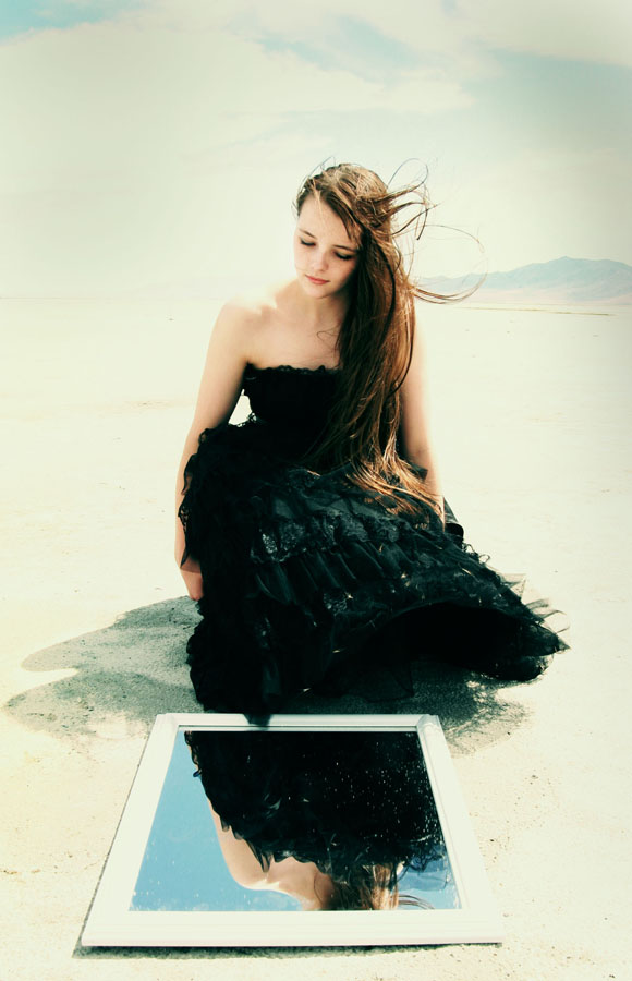 Female model photo shoot of Lynn West in Antelope Island