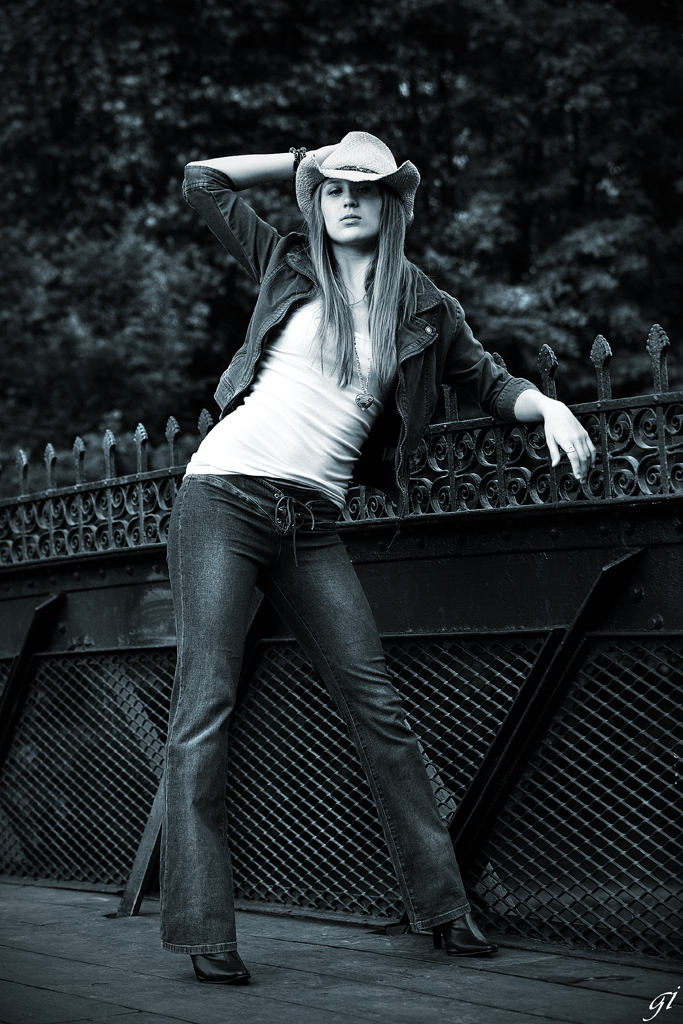 Female model photo shoot of MelaneeA by GerdesImages in NY