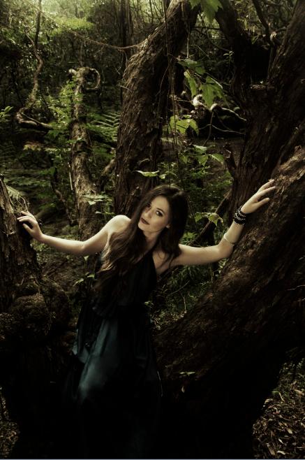 Female model photo shoot of misszara by Chitti Dasi in Rainforest