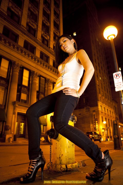 Female model photo shoot of Xin Yi by Josh Eskridge