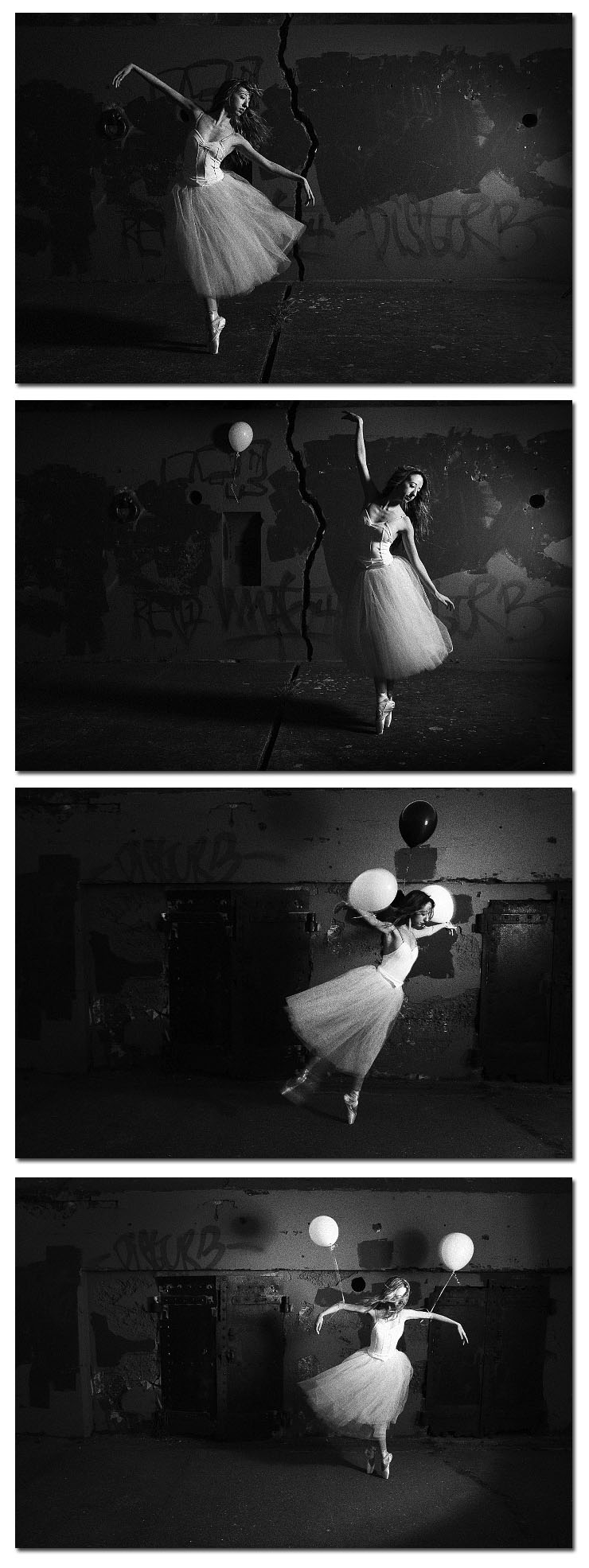 Male and Female model photo shoot of Memory of a Dream Photo and Zaychik  in Abandoned Artillery Bunker