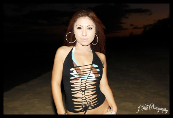Female model photo shoot of Crystina-Hokulani in Nimits Beach