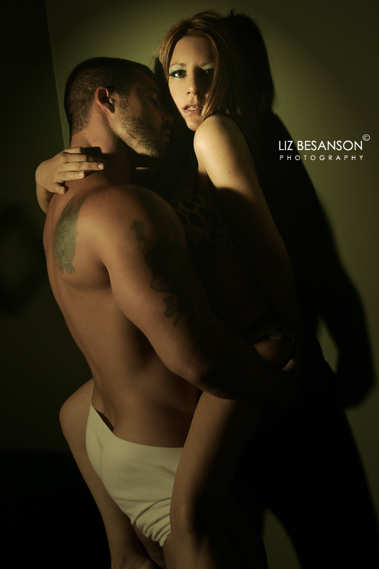 Female and Male model photo shoot of Mia Stellina and J KOdy by Liz Besanson Photos