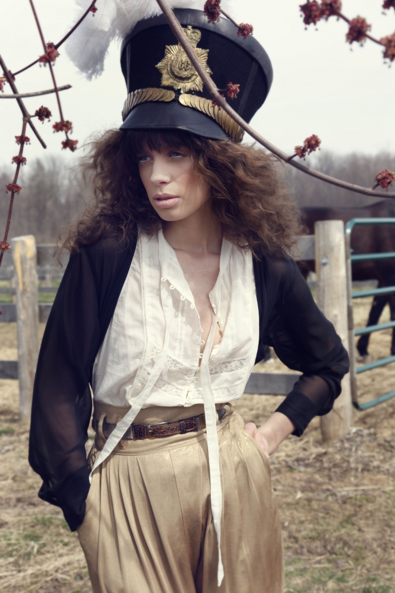 Female model photo shoot of AnnaCarina and HayleyC, wardrobe styled by Artisan Raw