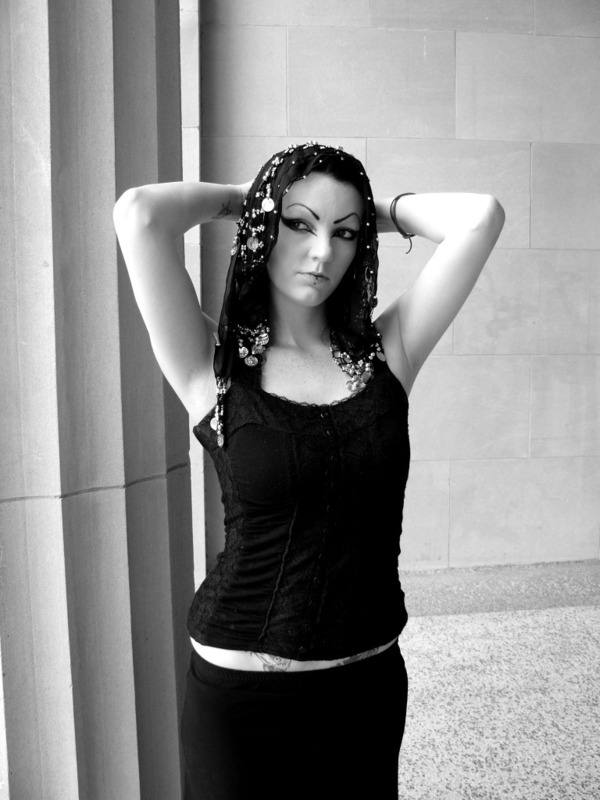 Female model photo shoot of April Bathory in San Antonio