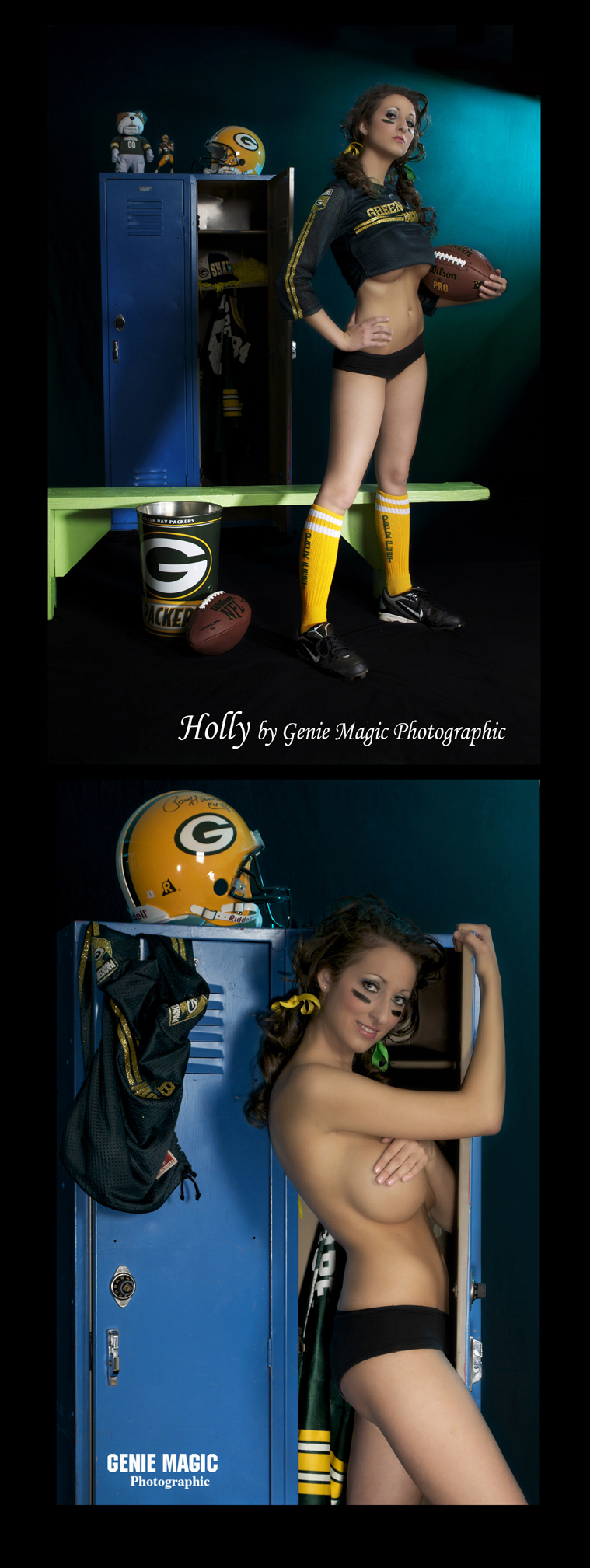 Male and Female model photo shoot of GenieMagic Photographic and Holly Galanti -Thompson in Studio 2