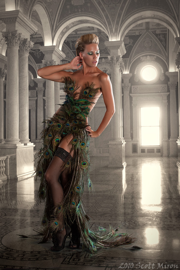 Male and Female model photo shoot of Scott Miron and Catherine Lindsey in A Palace Great Hall, makeup by Style Retaliation