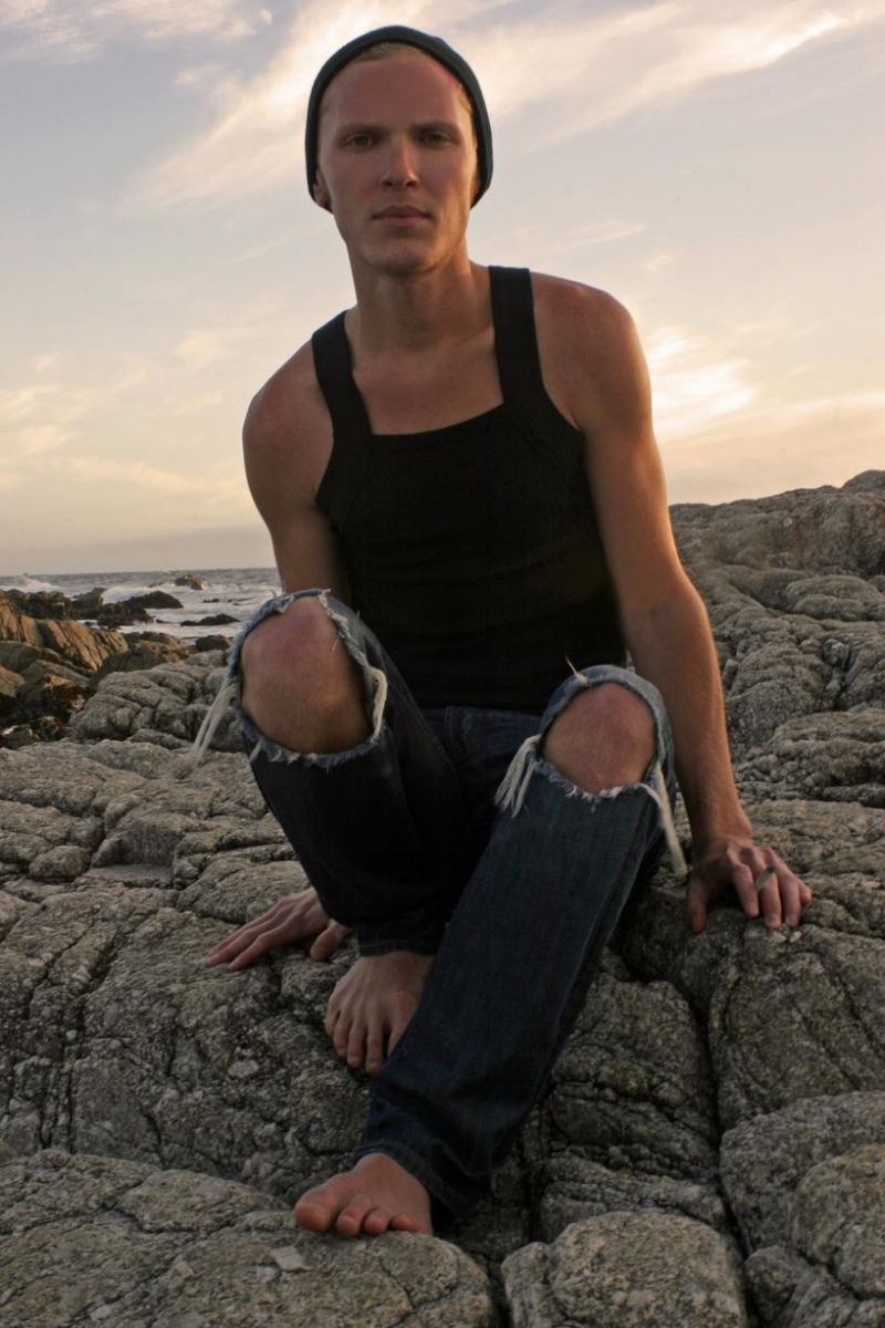 Male model photo shoot of Evan Phillips in Pebble Beach, CA