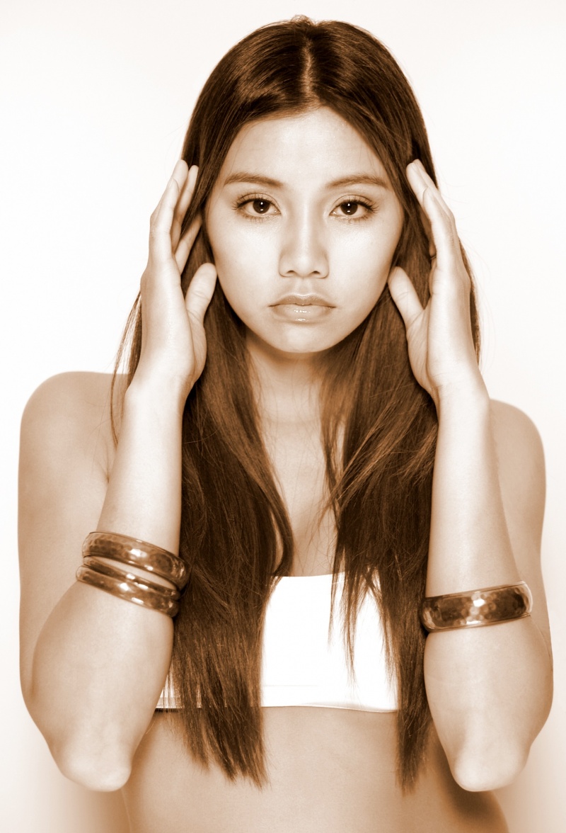Female model photo shoot of Crystal Linh Hoang by Eric Calderon in Manhattan Beach, CA