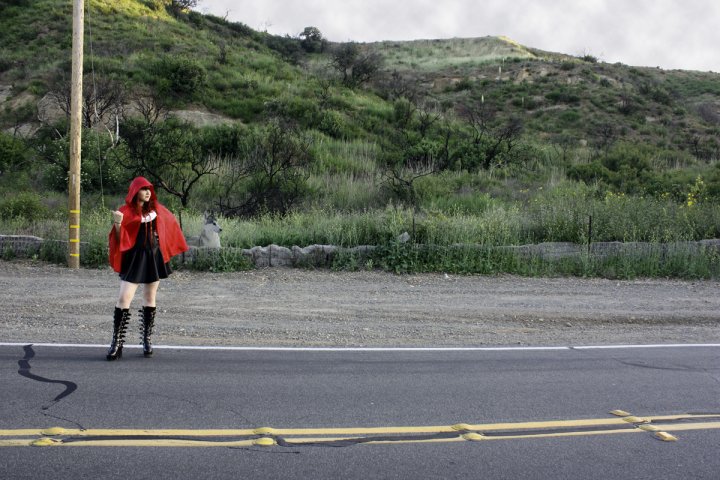 Female model photo shoot of MissAFyre in Silverado Canyon, CA