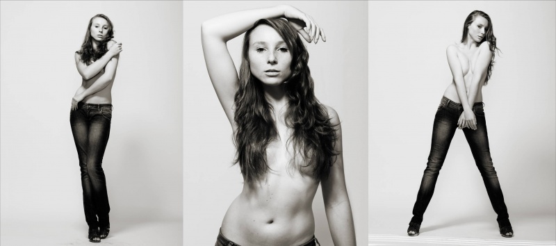 Female model photo shoot of LisanSan by David Cohen de Lara in Amsterdam