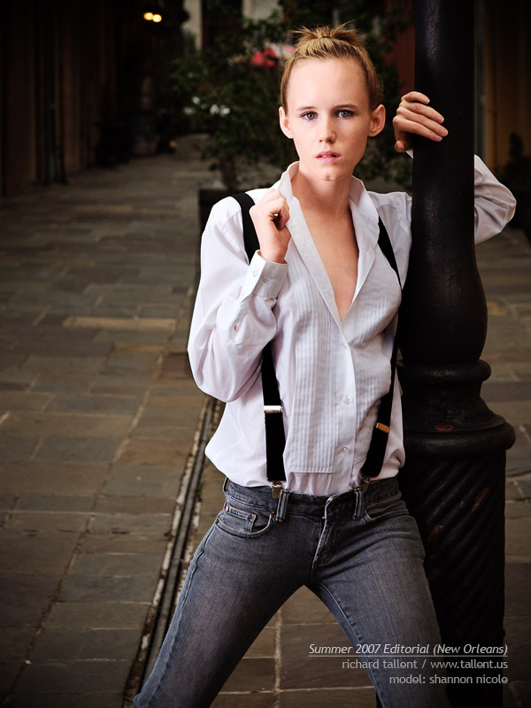 Female model photo shoot of ModelShannon by Richard Tallent in New Orleans, LA