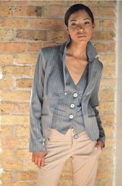 Female model photo shoot of Trinette Johnson in Chicago, IL
