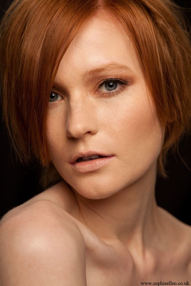 Female model photo shoot of Heidi Luise by Sophie Ellen, makeup by Louise Ormiston