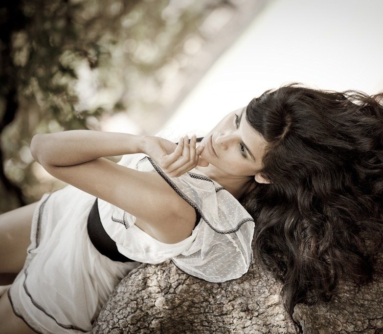 Female model photo shoot of Jacqueline Jai, hair styled by Dennis Clendennen