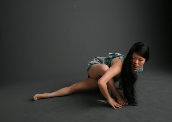 Female model photo shoot of Momentum Sensorium in Chicago, IL