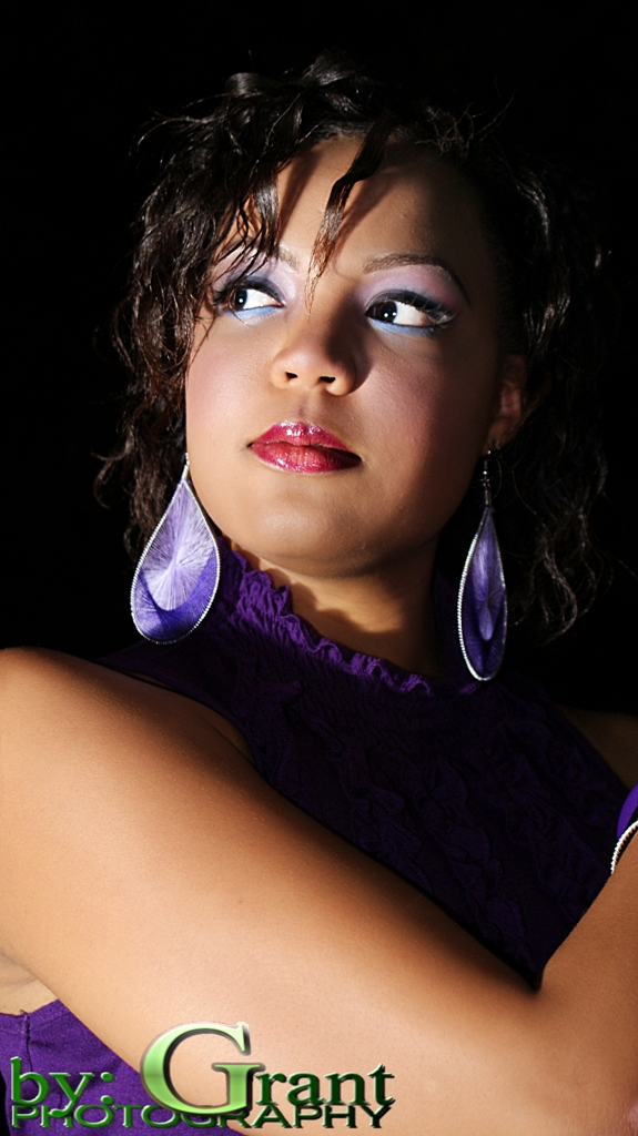 Female model photo shoot of Cia Nicole by by Grant Photography in Morrisville, NC, makeup by IC Beauty