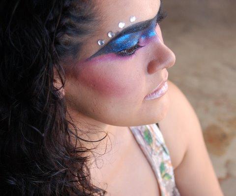 Female model photo shoot of Makeup by Siroonian