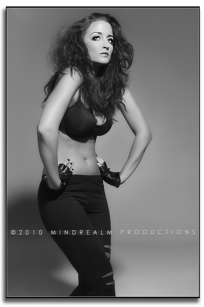 Female model photo shoot of Hmaher by MINDREALM STUDIOS, makeup by Nereida Padilla MUA