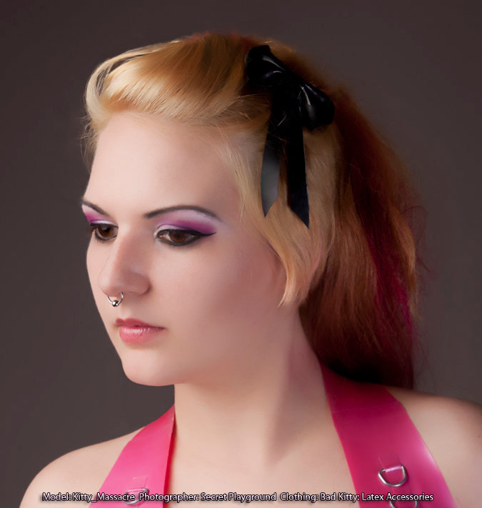 Female model photo shoot of Bad Kitty Latex and Kitty_Massacre by SPPhoto
