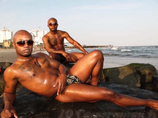 Male model photo shoot of Eng and Ant Matthews by cameraman K in Atlantic City Beach
