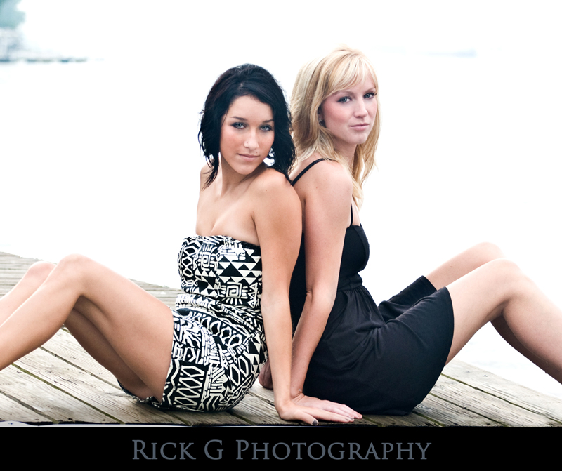 Male and Female model photo shoot of Rick G Photography, Ambyr Stoelk and Ahlena Kelly in Iowa
