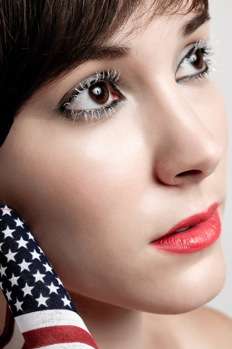 Female model photo shoot of Sabrina C by bo193 in Washington, DC, makeup by Vernita Dawkins Makeup 